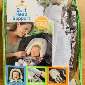 Goldbug 2 in 1 head support